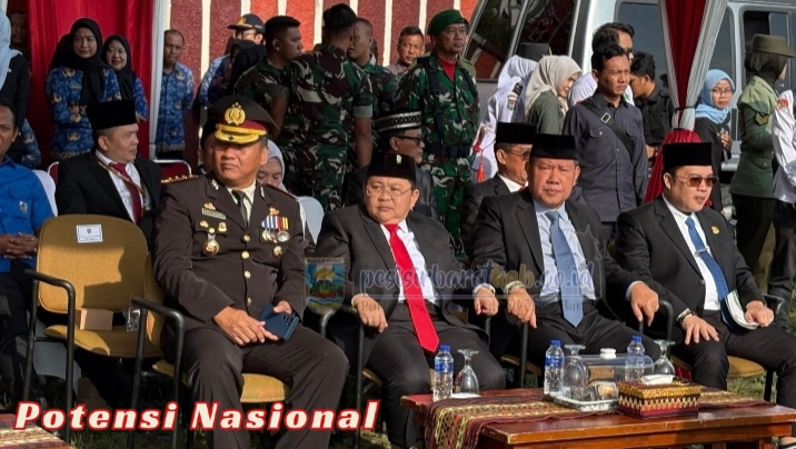Lampung Genap 62 Tahun, Wabup Pesibar Hadiri Upacara dan Dukung Pembangunan Berkelanjutan