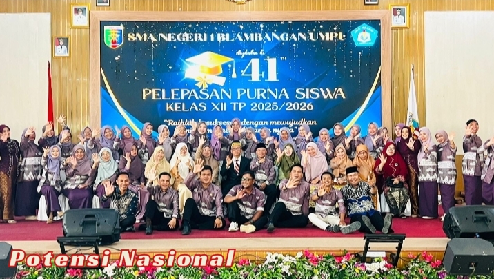 Perpisahan Haru Angkatan ke-41, SMA Negeri 1 Blambangan Umpu Lepas Siswa Kelas XII Secara Khidmat
