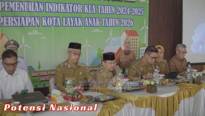 Wakil Bupati Pesibar Buka Rapat Gugus Tugas Kla 2026, Perkuat Komitmen Perlindungan Anak