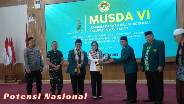Musda VI LDII Way Kanan Digelar, Rumuskan Arah Organisasi Menuju Indonesia Emas 2045
