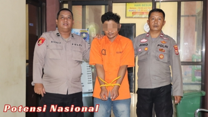 Berkedok Penjaga Kafe, Pria Asal Bumi Waras Spesialis Maling Kabel PLN Dibekuk di Pringsewu
