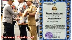 Bupati Pringsewu Dapat Penghargaan Dari Kapolda Lampung 