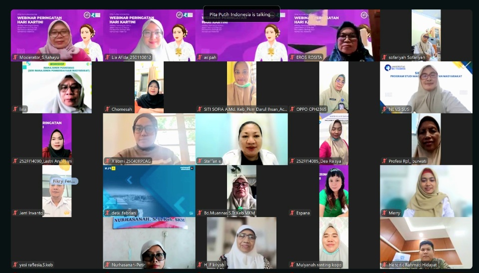 Pita Putih Indonesia Gelar Webinar Nasional Tentang Pernikahan Remaja Dan Komplikasi Maternal