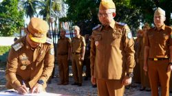 Bupati Pringsewu Canangkan Zona Integritas Di MPP