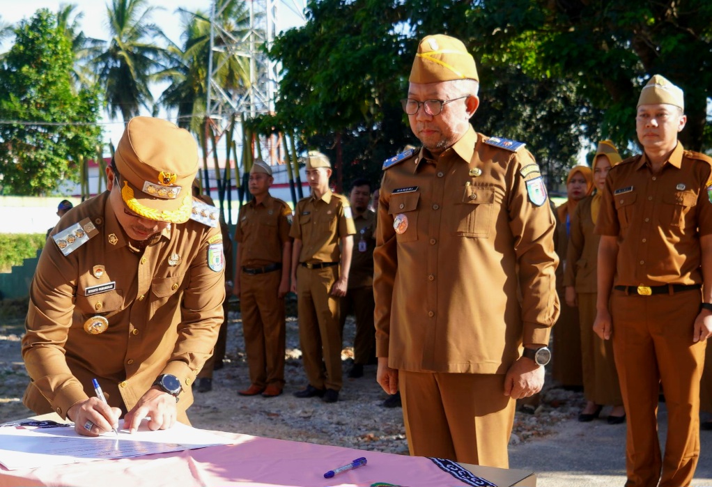 Bupati Pringsewu Canangkan Zona Integritas Di MPP