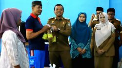 Bupati Pringsewu Serahkan Bantuan Pangan 418 Warga Banyumas & 528 Warga Margosari