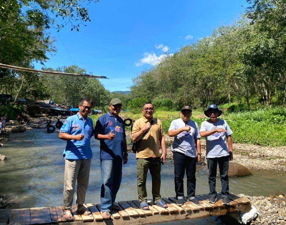 ORARI DXpedition & Pringsewu DX Club Gelar Rivers On The Air Di Kali Bronjong Pesawaran
