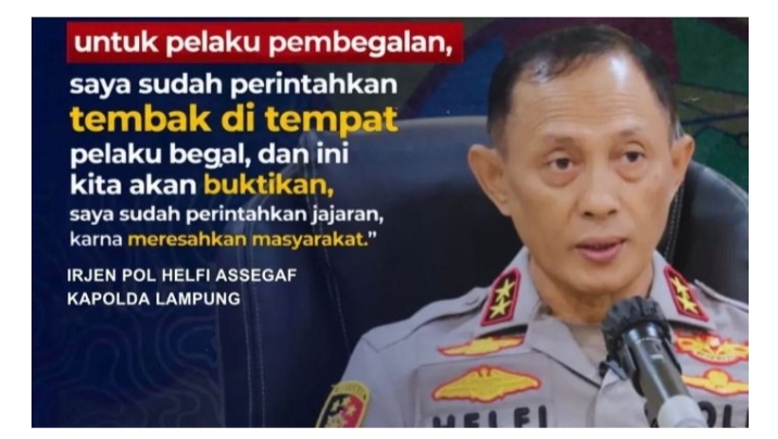 Polda Lampung Ungkap Kasus Curanmor yang Tewaskan Bripka (Anumerta) Arya Supena, Dua Pelaku Ditangkap, Gak Main Main Intruksi Polda Lampung