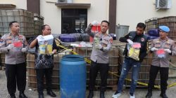 Polisi Bongkar Jaringan BBM Ilegal Asal Palembang di Pringsewu, Tiga Penampungan Digerebek