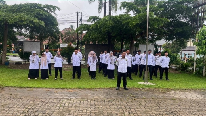 Kemenag Tanggamus Gelar Apel Rutin Senin Pagi, Tekankan Pentingnya Data dan Statistik untuk Penguatan Kinerja