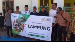 Tebar Kurban hingga Pelosok, Dewan Dakwah Lampung Hadirkan Kepedulian untuk Warga Lubuk Ketela