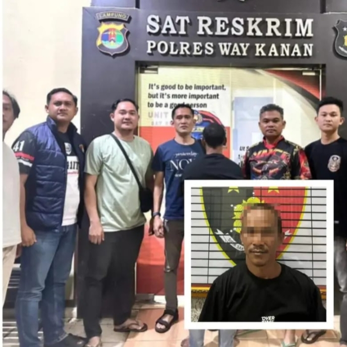 . DPO Kasus Kekerasan Terhadap Anak di Negara Batin Ditangkap Tim Tekab 308 Presisi