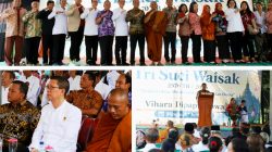 Bupati Pringsewu Hadiri Sannipatta Waisak 2570