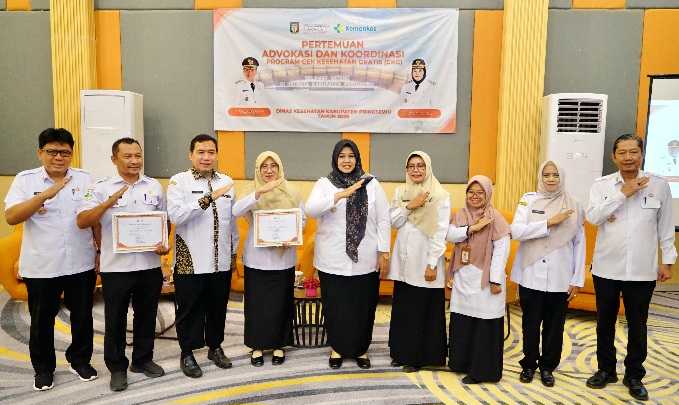Pemkab Pringsewu Adakan Pertemuan Advokasi Dan Koordinasi Percepatan Implementasi Program CKG