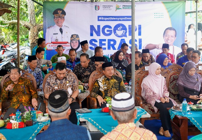 Pemkab Pringsewu Gelar Ngopi Serasi Ke-26 Di Pekon Panutan