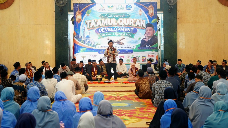 Bupati Pringsewu Buka Ta’amul Qur’an Development Wilayah Lampung 2026