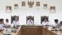Bupati Dedi Irawan Tegaskan Dalam Pembahasan Rapat Tindak Lanjut Hasil Pemeriksaan BPK RI Perwakilan Provinsi Lampung
