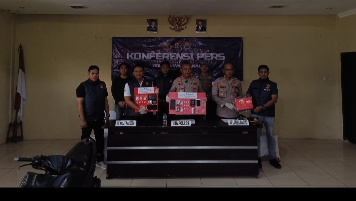 Kapolres Respons Cepat, Ungkap Jaringan Narkotika di Dua TKP, Amankan Tiga Terduga