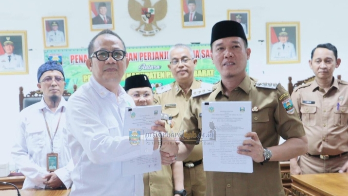 Bupati Dedi Irawan Tandatangani PKS Dengan Balai Besar TNBBS, Perkuat Akses Way Haru Dan Sinargi Konservasi Berkelanjutan 