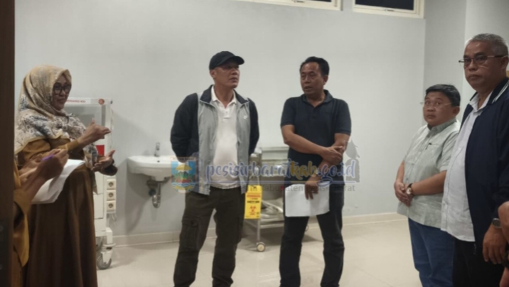 Bupati Pesibar Tinjau Kesiapan RSUD KH. Muhammad Thohir Jelang Kunjungan Kerja Presiden RI