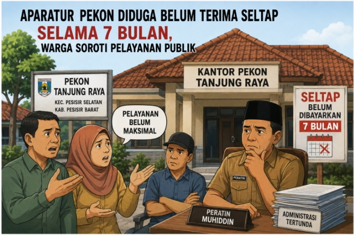 Lapor Pak Bupati Aparatur Pekon Tanjung Raya Diduga Belum Terima Siltap Selama 7 Bulan, Warga Soroti Kualitas Pelayanan Publik