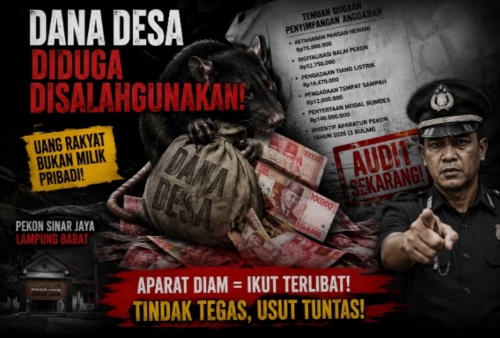 Diduga Ratusan Juta Rupiah Anggaran Desa Jadi Sorotan, GERMASI Desak Inspektorat dan APH Lakukan Pemeriksaan