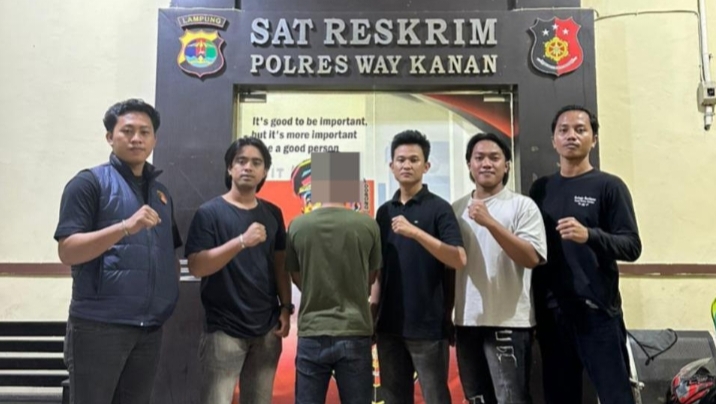 Polres Way Kanan Tangkap Diduga Pemuda 35 Tahun yang Tega Cabuli Anak Tetangga Selama Bertahun-tahun