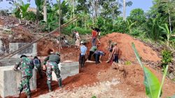 Bangun jembatan kodim 0427/Way Kanan di Jukuh Kemuning, Perkuat Konektivitas Di Tiga Kecamatan.