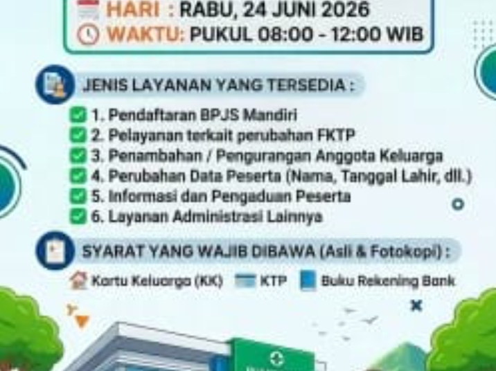 BPJS Kesehatan Gelar Layanan VIOLA di Puskesmas Bangkunat, Dekatkan Pelayanan Administrasi JKN kepada Masyarakat
