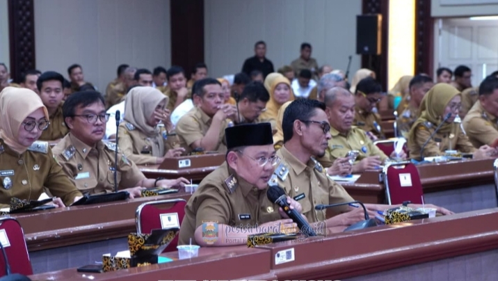 Wakil Bupati Pesibar Hadiri Rakor TKPKD Se-Provinsi Lampung, Perkuat Sinergi Percepat Penanggulangan kemiskinan