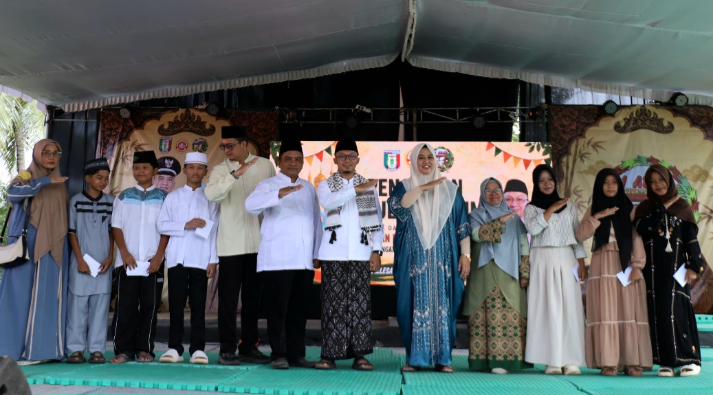 Wabup Pringsewu Hadiri Pengajian Akbar Satu Abad Dusun Podorejo 