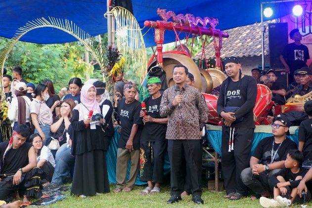 Bupati Pringsewu Buka Gebyar Suro Pentas Seni Jaranan