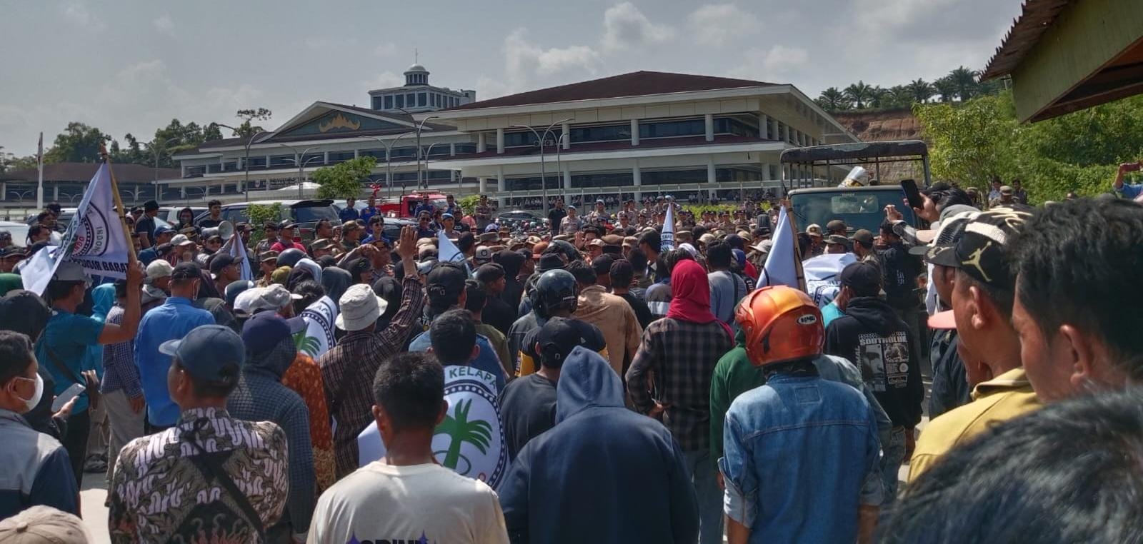 Aksi Damai APKASINDO Pesisir Barat Berakhir di Kantor KOPTANALA, Soroti Pengelolaan Lahan Sawit PT KCMU
