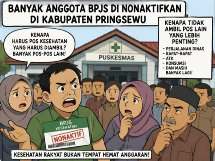 Ribuan Warga Terancam Kehilangan BPJS Gratis, Dalih Beban APBD Pringsewu Tuai Kritik
