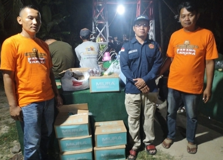 Karang Taruna Gadingrejo dan Pekon Yogyakarta Salurkan Logistik untuk Tim Pencarian Korban Tenggelam di Way Sekampung