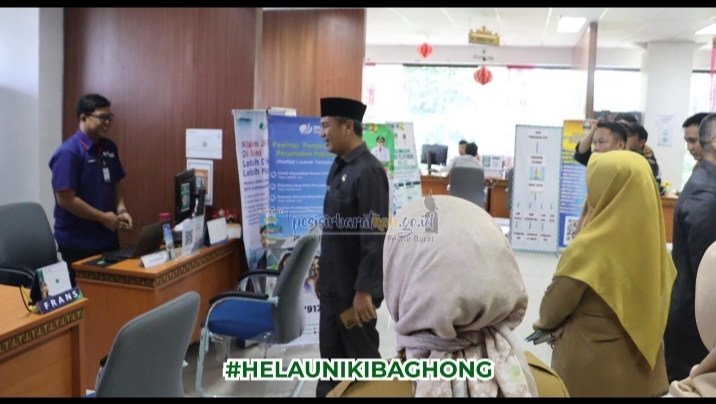 Pemkab Pesibar Monitoring Fasilitas Dan PelayananPEMKAB Inklusif Di Mal Pelayanan Publik  