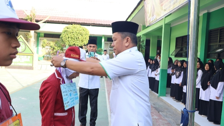 MATAMUDA 2026 MTsN 1 Pringsewu Dibuka, Kepala Madrasah Tekankan Disiplin dan Akhlak Mulia