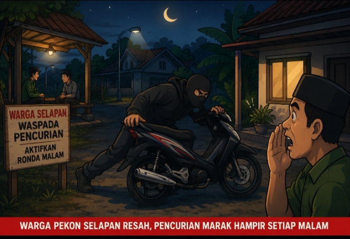 Marak Aksi Pencurian, Warga Pekon Selapan Minta Polisi Tingkatkan Patroli dan Ungkap Pelaku