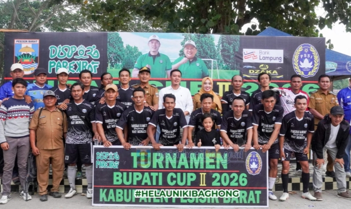 Bupati Dedi Irawan Saksikan Laga Sengit Perempat Final Bupati Cup II 2026, Persaingan Menuju Semifinal Makin Menegangkan   