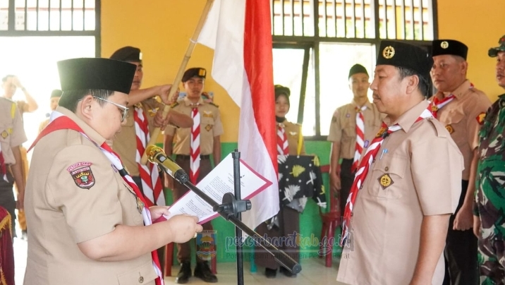 Pelantikan Pengurus Pramuka Pesibar Jadi Langkah Strategis Perkuat Pembinaan Generasi Muda   