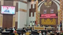 Bupati Pringsewu Hadiri Rapat Paripurna Istimewa DPRD Mendengarkan Pidato Kenegaraan Presiden RI
