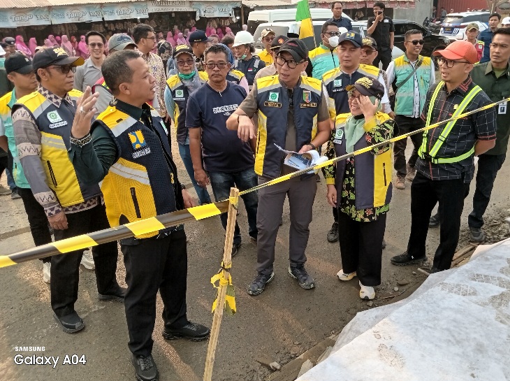 Gubernur Lampung & Bupati Pringsewu Tinjau Progres Perbaikan Jalan Provinsi