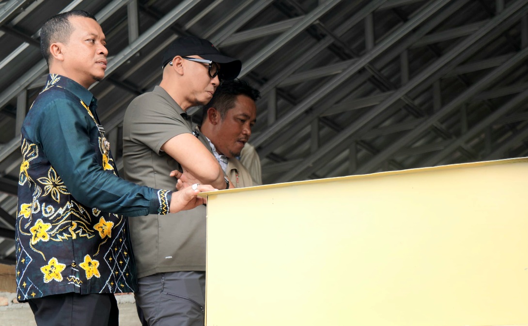 Gubernur Lampung & Bupati Pringsewu Tinjau Fasilitas Dryer Di Ambarawa