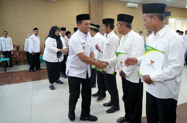 UNIT PENGUMPUL ZAKAT PEKON & KELURAHAN SE-KABUPATEN PRINGSEWU DIKUKUHKAN 