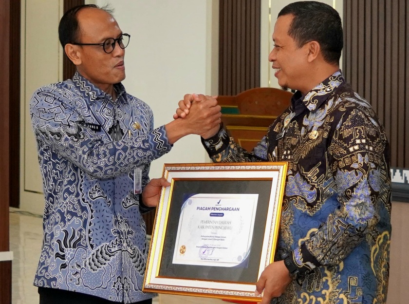 Pringsewu Raih Penghargaan Kabupaten Pangan Aman Level 5 Sangat Baik Dari Badan POM