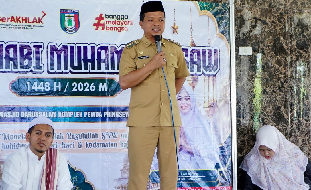 Bupati Harapkan ASN Pringsewu Jadi Insan Birokrasi Yang Cerdas, Tangguh & Berakhlaq