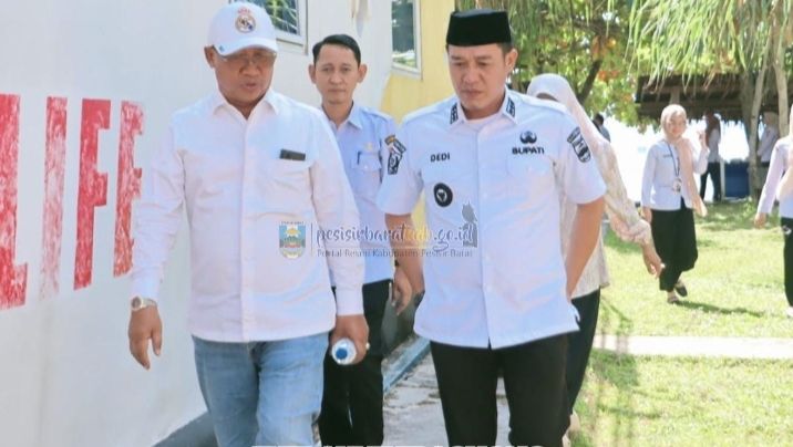Bupati Dedi Irawan Pacu Pembangunan Pesibar Tiga Proyek Infrastruktur Strategis Siap Diperjuangkan. 