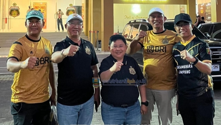 Dukung Sepak Bola Lampung Wakil Bupati Pesibar Hadiri Launching Bhayangkara Presisi Lampung FC   