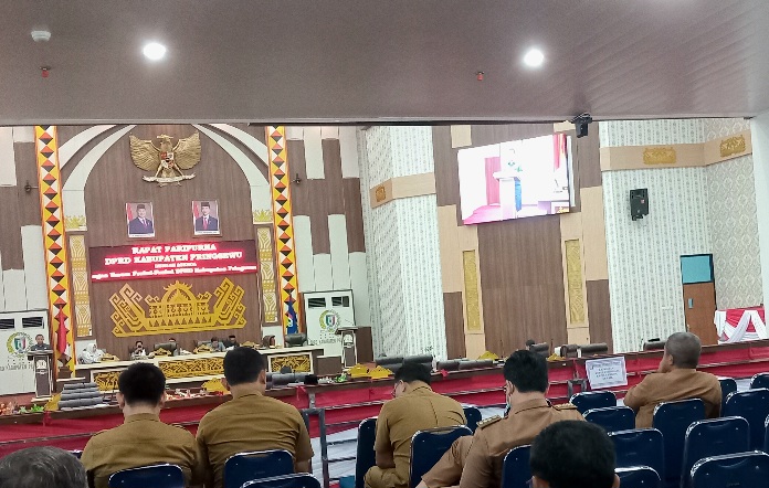 Bupati Pringsewu Jawab Pemandangan Umum Fraksi-fraksi DPRD Terkait Rancangan Perubahan APBD 2O26