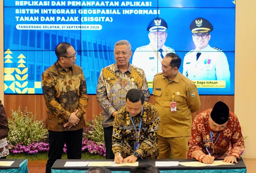Pemkab Pringsewu & Pemkot Tangerang Selatan Jalin Kerjasama Replikasi SISGITA